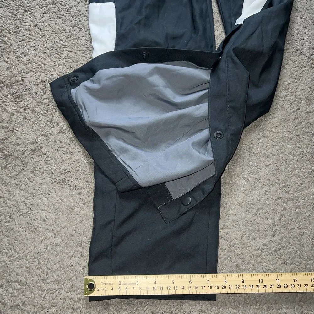 Y2K Nike Dri Fit Black Rivalry Track Pants Men's‎ Large Baggy